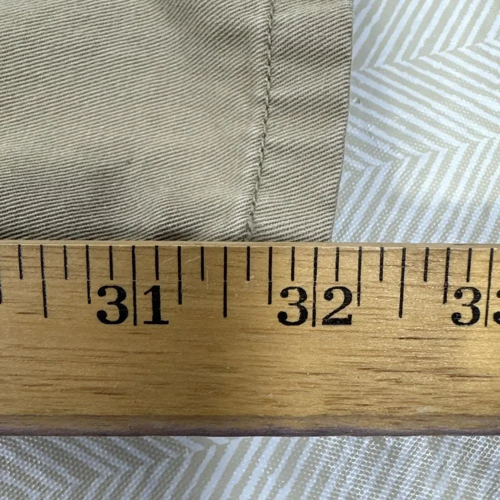 Polo Ralph Lauren Pants Men's 38x32 650 Straight Leg‎ Beige Tan Chino 5 Pocket